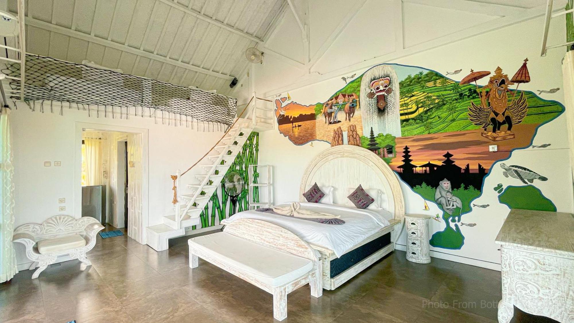 Hotel Bottelmania à Lovina Beach Extérieur photo